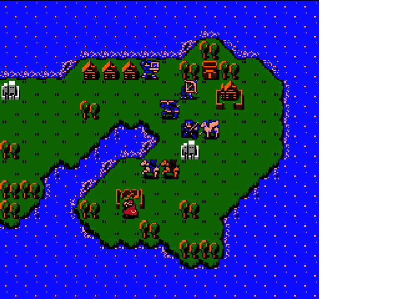 Fire Emblem – Ankoku Ryuu to Hikari no Tsurugi (Japan) [JP] nes 1990 Game Image