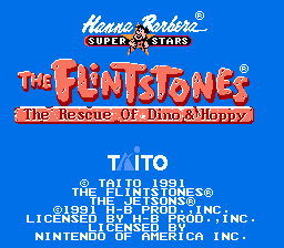 Flintstones, The - The Rescue of Dino & Hoppy (Japan) [JP] Thumbnail