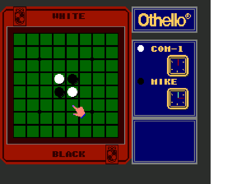 Othello [US] nes 1988 Game Image