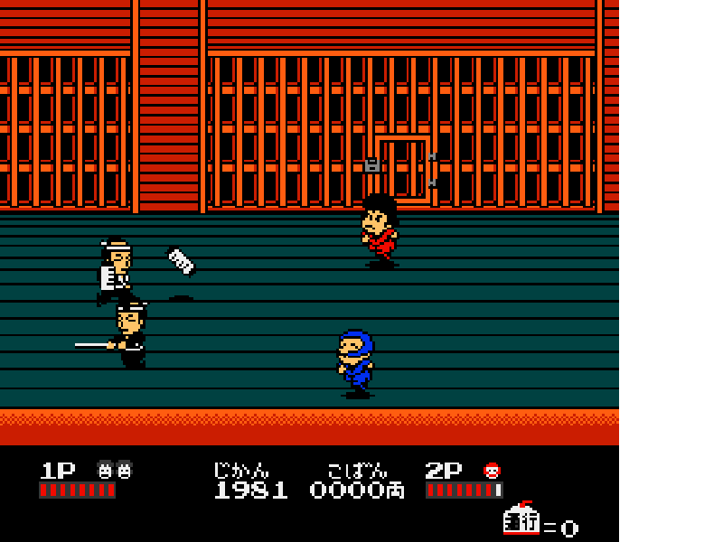 Ganbare Goemon 2 (Japan) [JP] nes 1989 Game Image