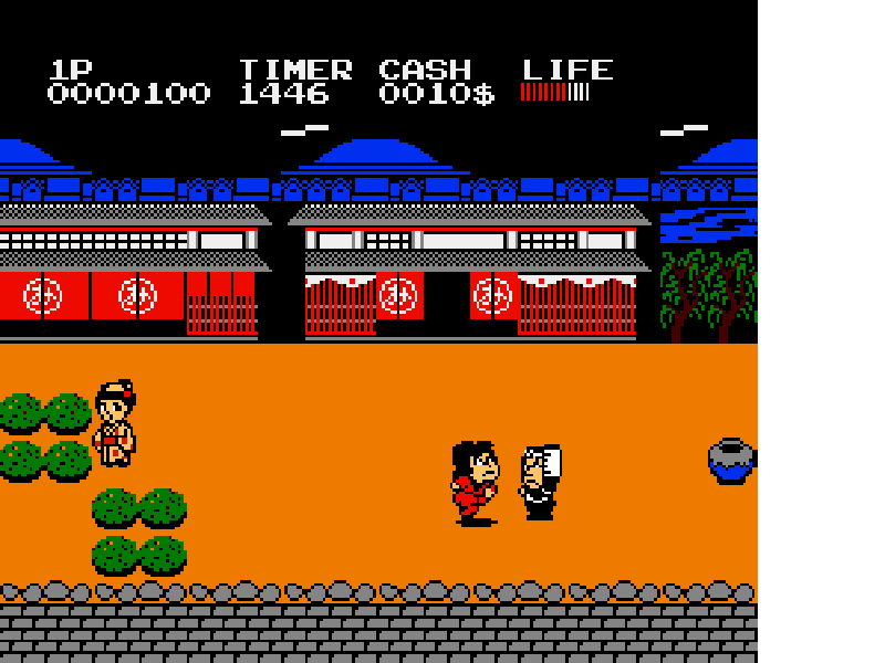 Ganbare Goemon! – Karakuri Douchuu (Japan) [JP] nes 1986 Game Image