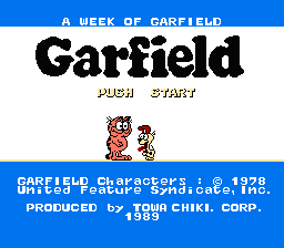 Garfield no Isshukan (Japan) (En) [JP]