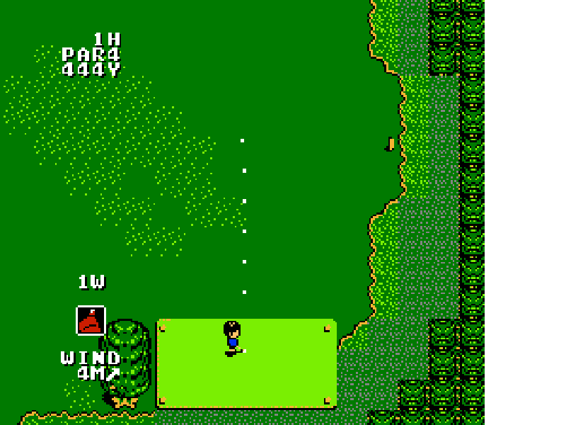 Golf Club – Birdy Rush (Japan) [JP] nes 1987 Game Image