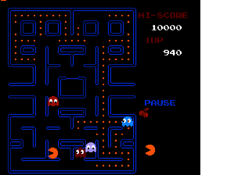 Pac-Man [US] nes 1993 Game Image
