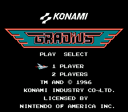 Gradius (Japan) [JP]