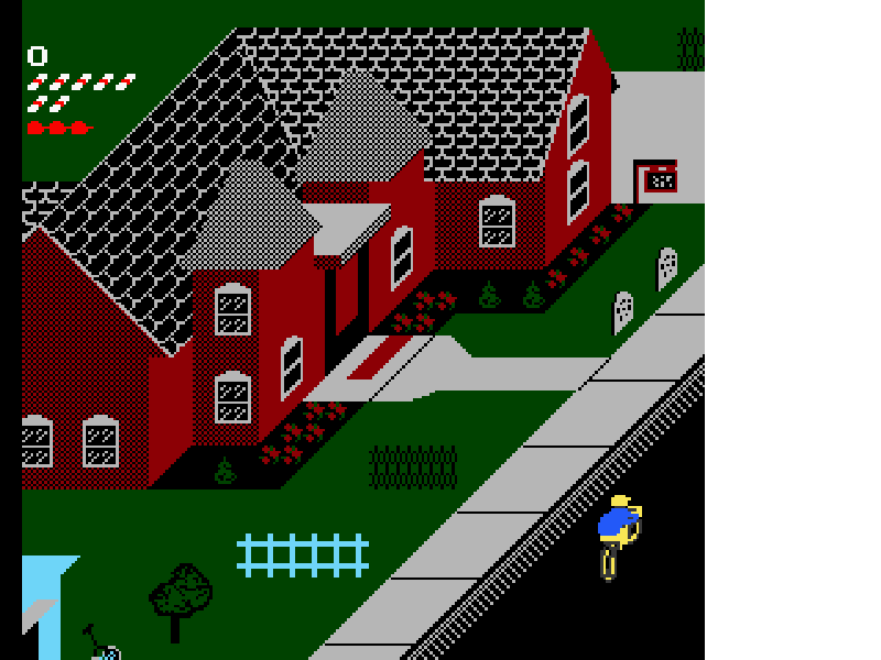Paperboy [US] nes 1988 Game Image