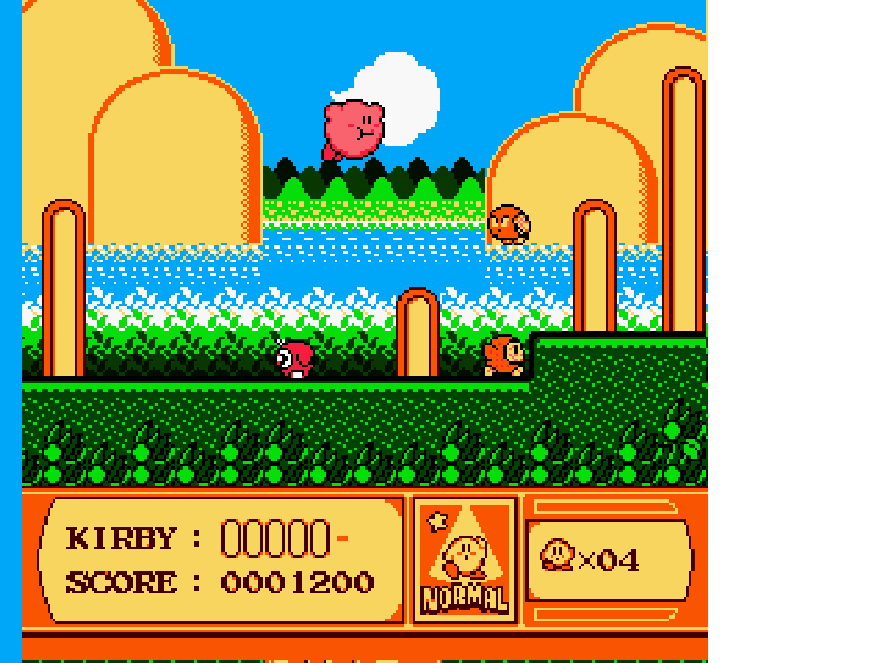 Hoshi no Kirby – Yume no Izumi no Monogatari (Japan) [JP] nes 1993 Game Image
