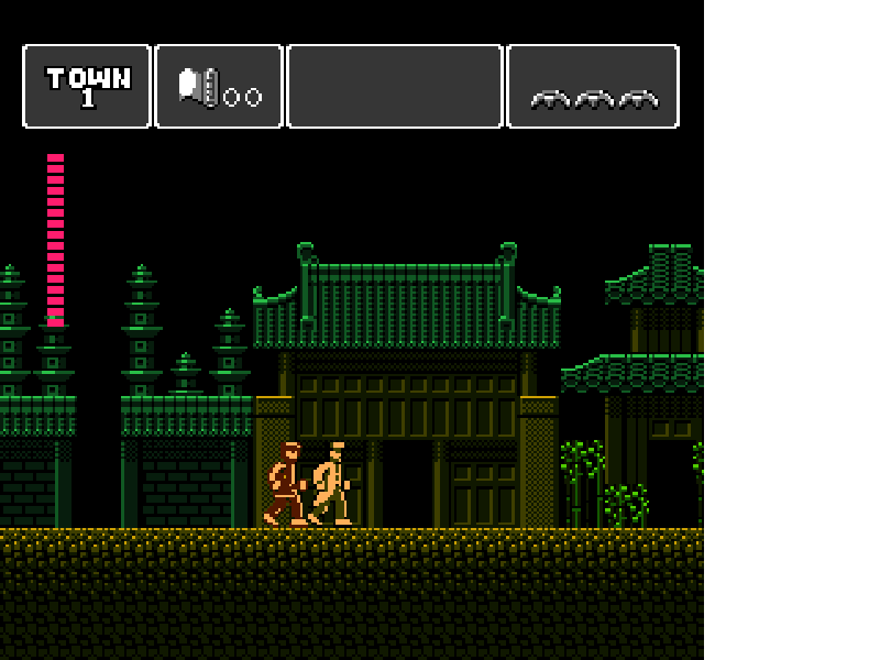 Phantom Fighter [US] nes 1990 Game Image