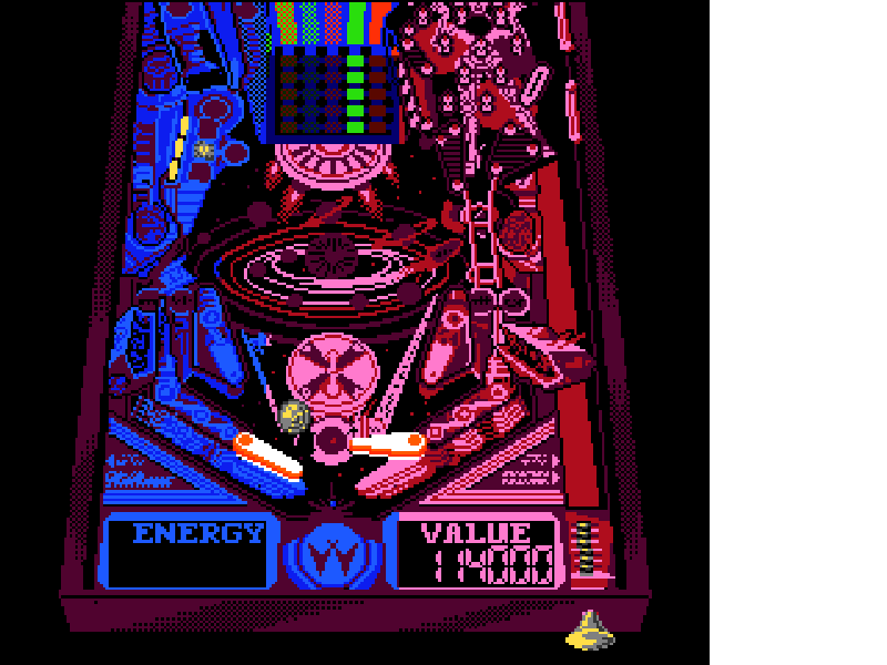 Pin Bot [US] nes 1990 Game Image