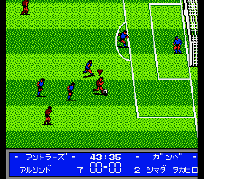 J.League Winning Goal (Japan) [JP] nes 1994 Game Image