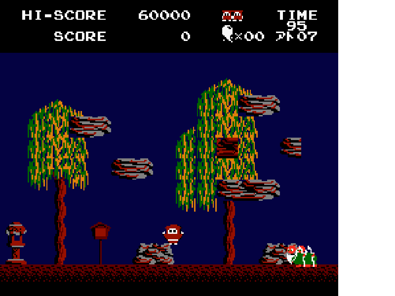 Jajamaru no Daibouken (Japan) [JP] nes 1986 Game Image