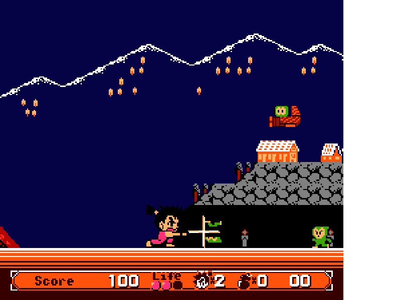 Kaiketsu Yancha Maru 2 – Karakuri Land (Japan) [JP] nes 1991 Game Image