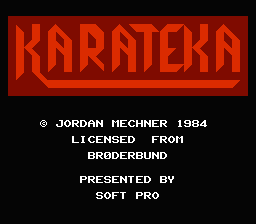 Karateka (Japan) [JP] Thumbnail