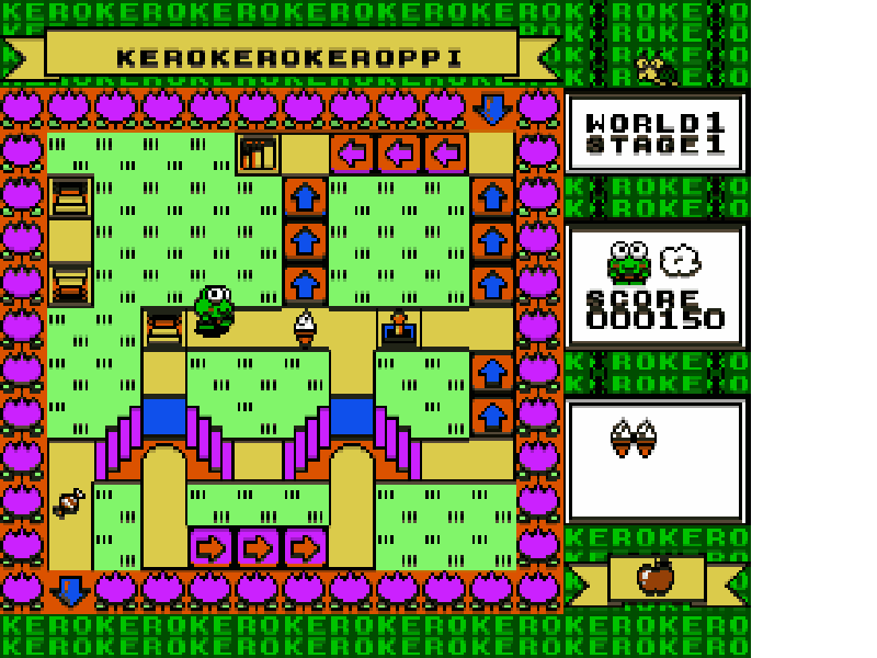 Kero Kero Keroppi no Daibouken (Japan) [JP] nes 1991 Game Image