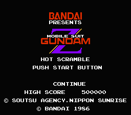 Kidou Senshi Z Gundam - Hot Scramble (Japan) [JP] Thumbnail