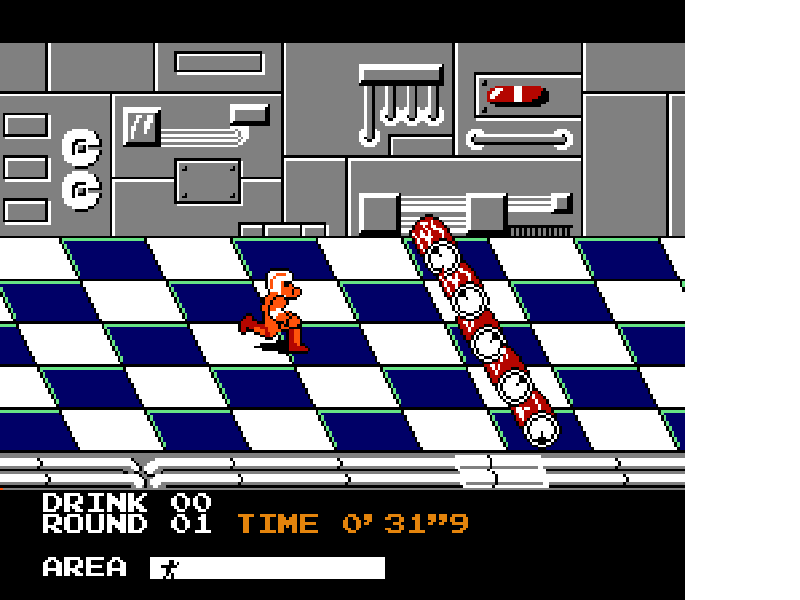 Metro-Cross (Japan) [JP] nes 1986 Game Image