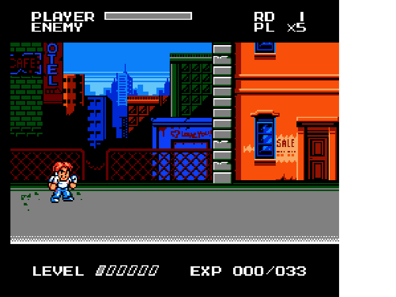 Mighty Final Fight (Japan) [JP] nes 1993 Game Image
