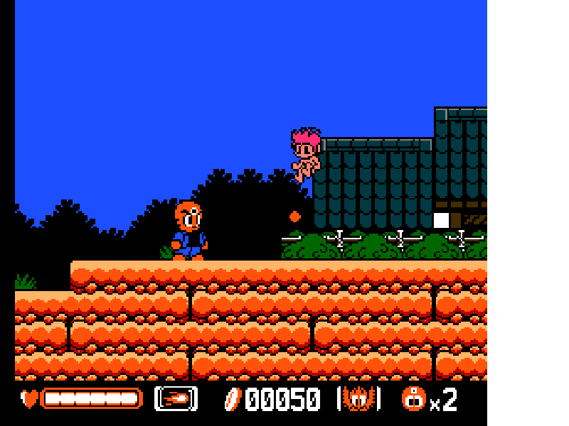 Mitsume ga Tooru (Japan) [JP] nes 1992 Game Image