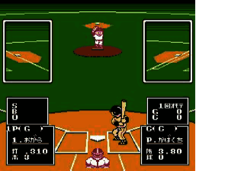 Nantettatte!! Baseball + Nantettatte!! Baseball – Ko-Game Cassette – OB All Star Hen (Japan) [JP] nes Unknown Year Game Image