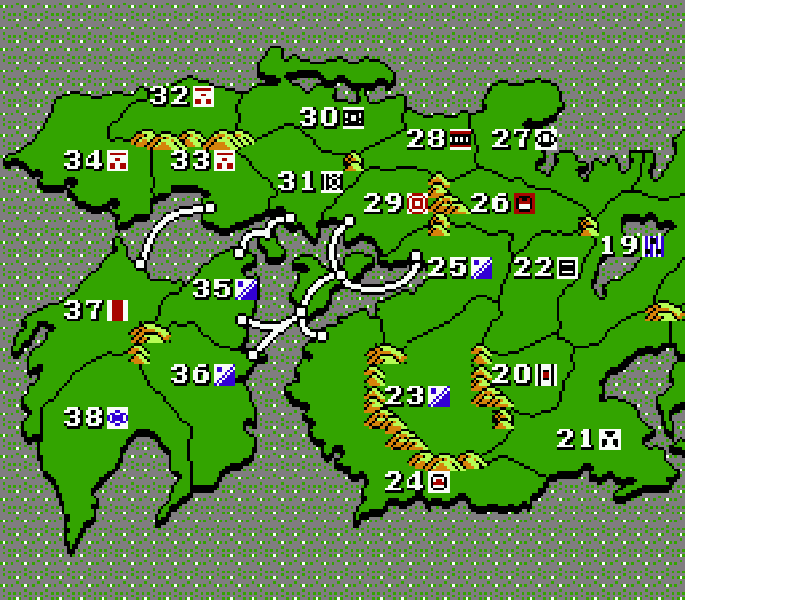 Nobunaga no Yabou – Sengoku Gunyuuden (Japan) (Rev 1) [JP] nes 1991 Game Image