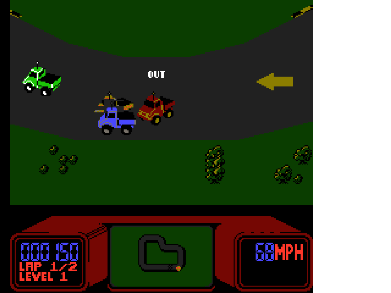 R.C. Pro-Am [US] nes 1988 Game Image