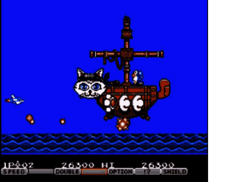 Parodius Da! (Japan) [JP] nes 1990 Game Image