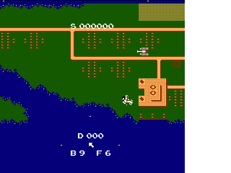 Raid on Bungeling Bay [US] nes 1987 Game Image