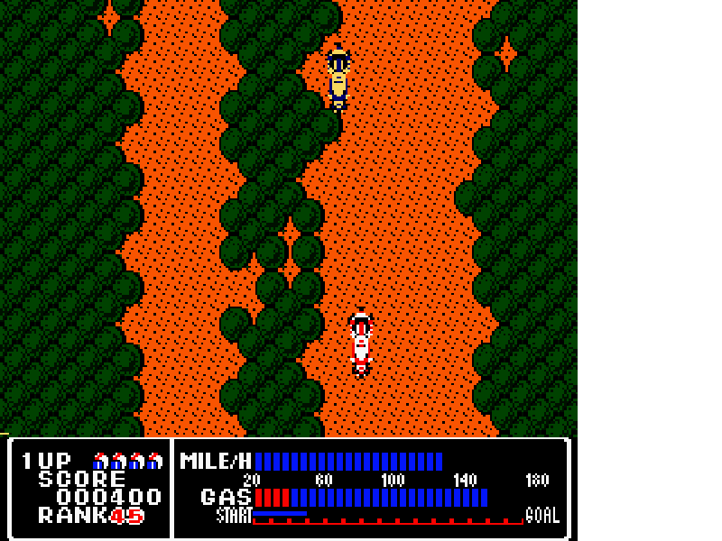 Rally Bike [US] nes 1990 Game Image