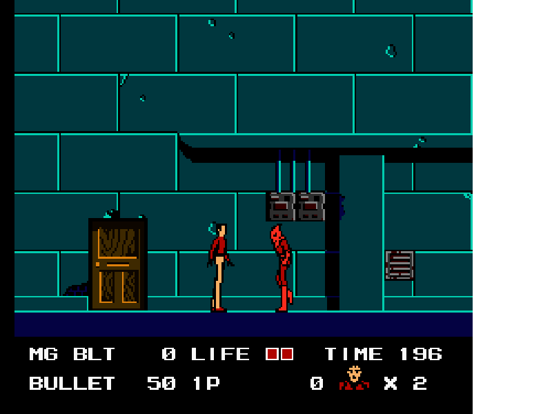 Rolling Thunder (Japan) [JP] nes 1989 Game Image