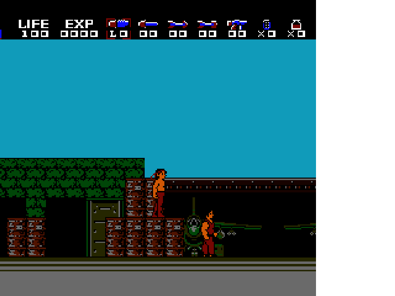 Rambo [US] nes 1988 Game Image