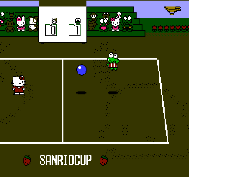 Sanrio Cup – Pon Pon Volley (Japan) [JP] nes 1992 Game Image