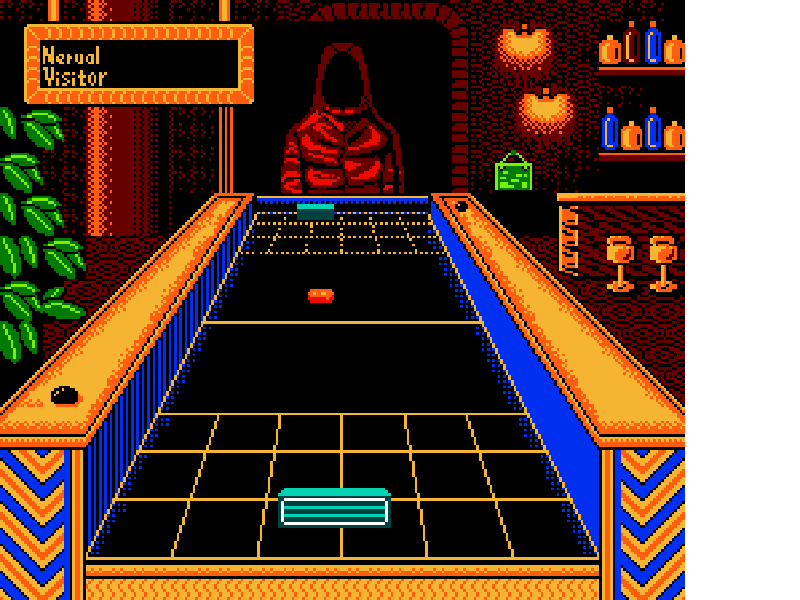 Shufflepuck Cafe (Japan) [JP] nes 1990 Game Image