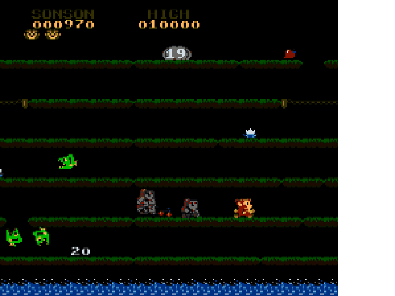 Son Son (Japan) [JP] nes 1986 Game Image