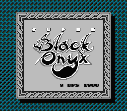 Super Black Onyx (Japan) [JP]