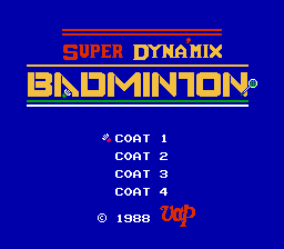 Super Dyna'mix Badminton (Japan) [JP] Thumbnail