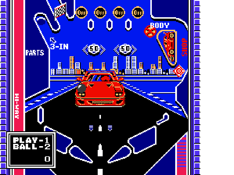 Super Pinball (Japan) [JP] nes 1988 Game Image