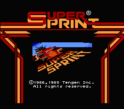Super Sprint (Japan) (En) [JP] Thumbnail