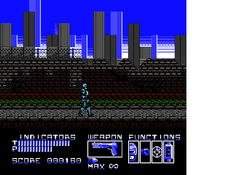 RoboCop [US] nes 1989 Game Image
