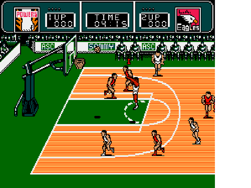 Taito Basketball (Japan) [JP] nes 1990 Game Image
