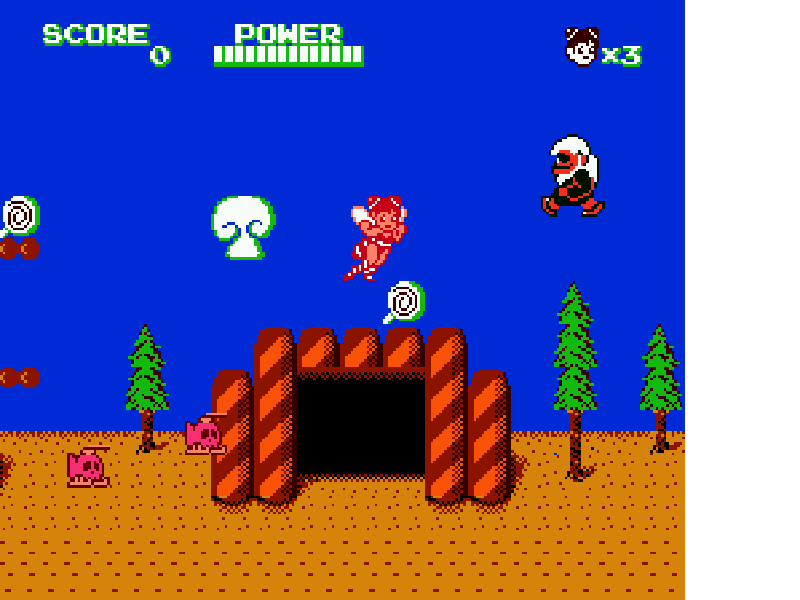 Takahashi Meijin no Bugutte Honey (Japan) [JP] nes 1987 Game Image