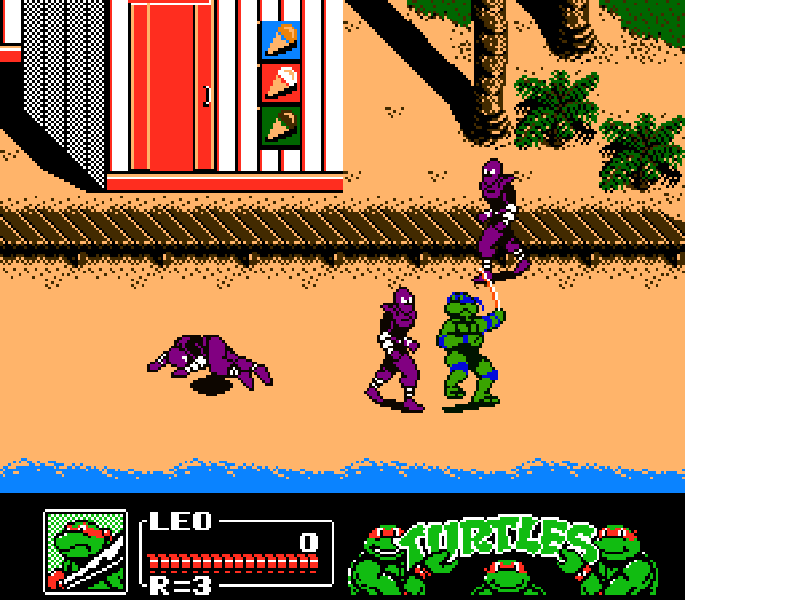 Teenage Mutant Ninja Turtles 2 – The Manhattan Project (Japan) [JP] nes 1992 Game Image