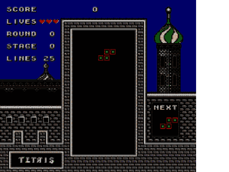 Tetris (Bulletproof) (Japan) (Rev 2) [JP] nes 1988 Game Image