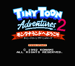 Tiny Toon Adventures 2 - Montana Land e Youkoso (Japan) [JP] Thumbnail