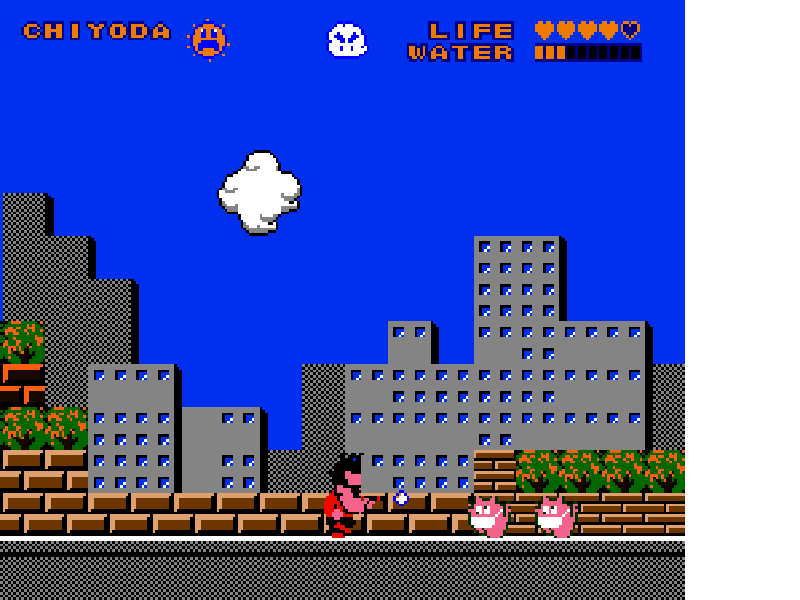 Tokoro-san no Mamoru mo Semeru mo (Japan) [JP] nes 1987 Game Image