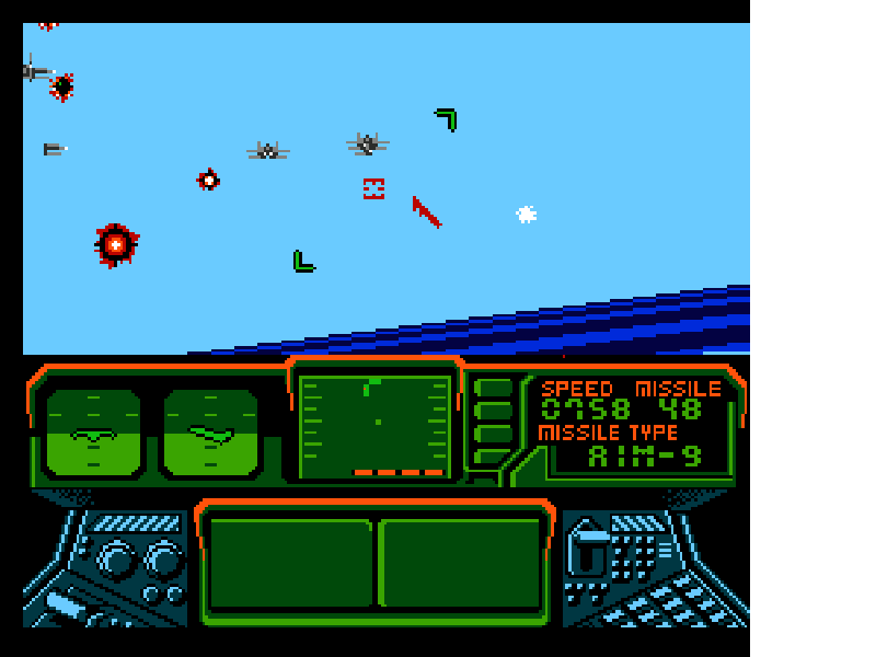 Top Gun – Dual Fighters (Japan) [JP] nes 1990 Game Image