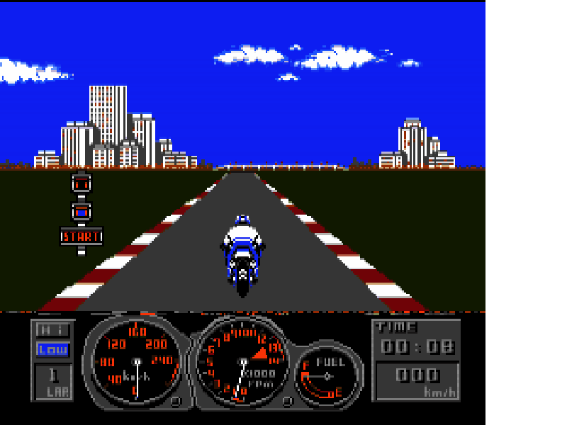 Top Rider (Japan) [JP] nes 1988 Game Image