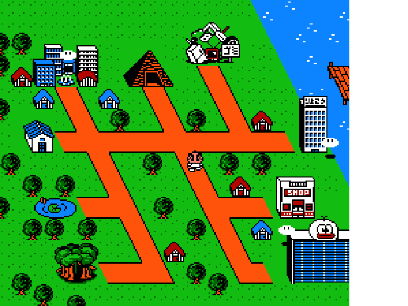 Tsuru Pika Hagemaru – Mezase! Tsuru Seko no Akashi (Japan) [JP] nes 1991 Game Image