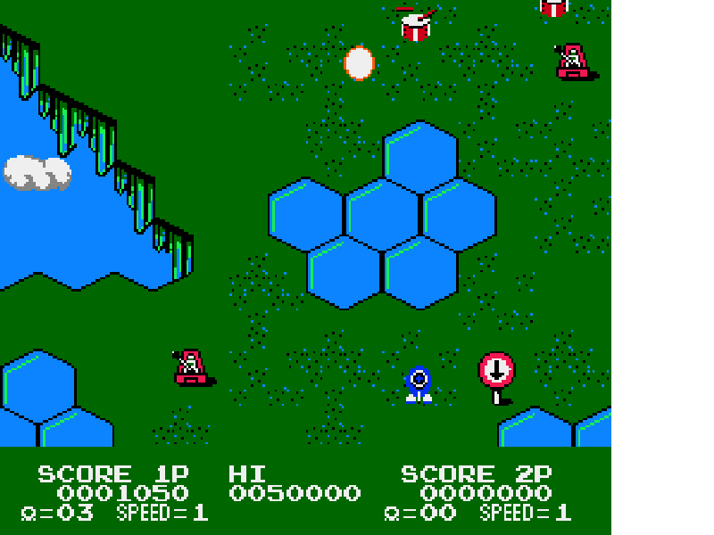 TwinBee 3 – Poko Poko Daimaou (Japan) [JP] nes 1989 Game Image