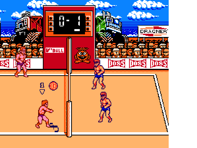 U.S. Championship V’Ball (Japan) [JP] nes 1990 Game Image