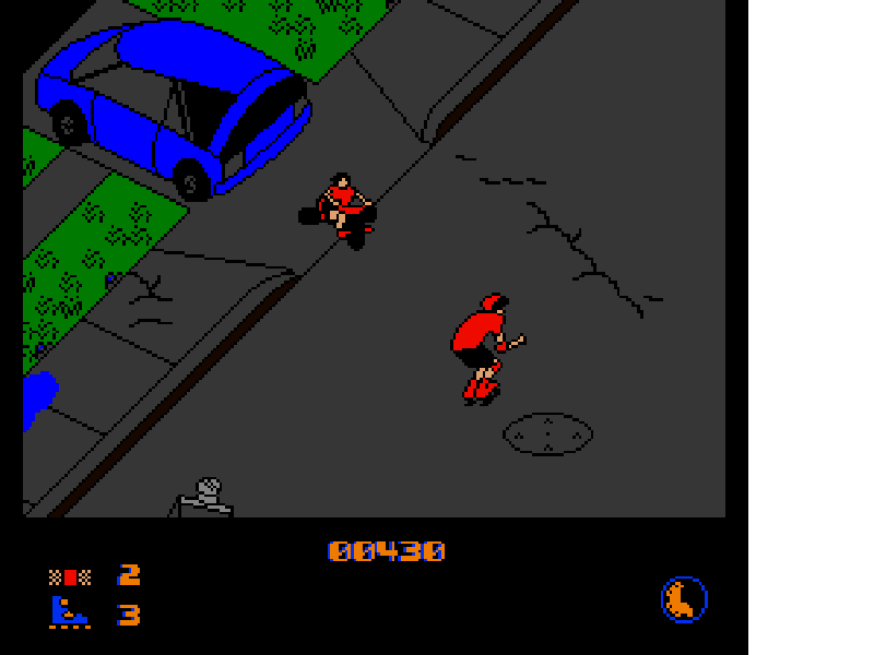 Rollerblade Racer [US] nes 1993 Game Image